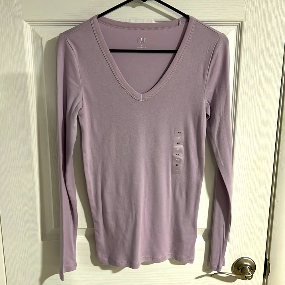 NWT Women’s Long-Sleeve Shirt, GAP, Size XS